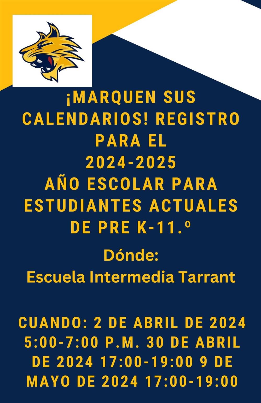  Spanish Registration